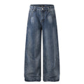 Men's Vintage Wide-Leg Loose Fit Denim Jeans