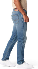Men's Premium Slim Fit Stretch Jeans - Light Blue