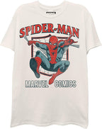 Men's Spider-Man Graphic Print Short Sleeve T-Shirt