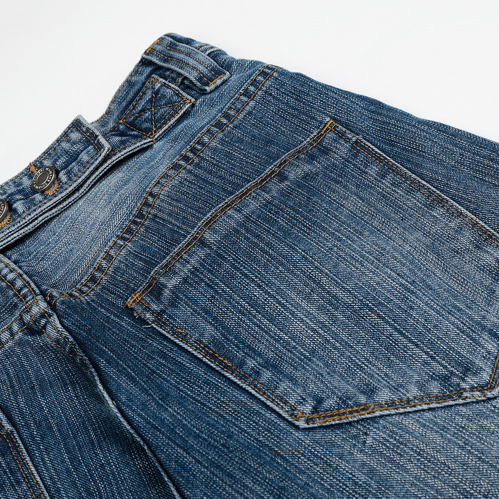 Men's Vintage Wide-Leg Loose Fit Denim Jeans