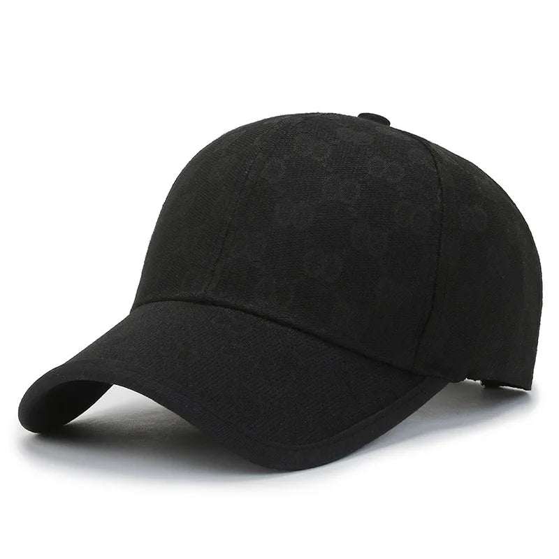 Unisex Monogram Pattern Luxury Casual Baseball Cap