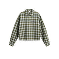 Men's Plaid Long Sleeve Button-Down Shirt