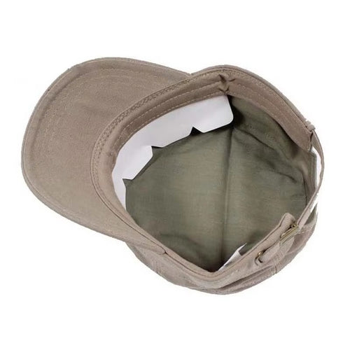 Cotton Canvas Adjustable Cadet Hat