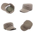Cotton Canvas Adjustable Cadet Hat