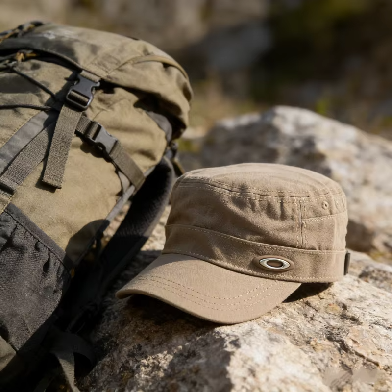Cotton Canvas Adjustable Cadet Hat