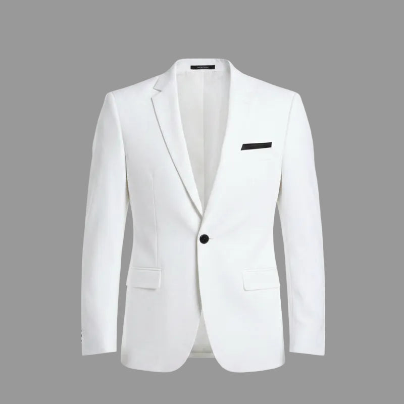 Men's Business Casual Slim Fit Blazer Suit Jacket