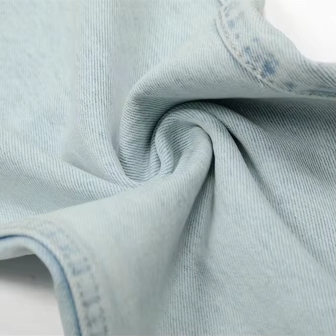 Men's Washed Wide-Leg Loose Fit Denim Jeans
