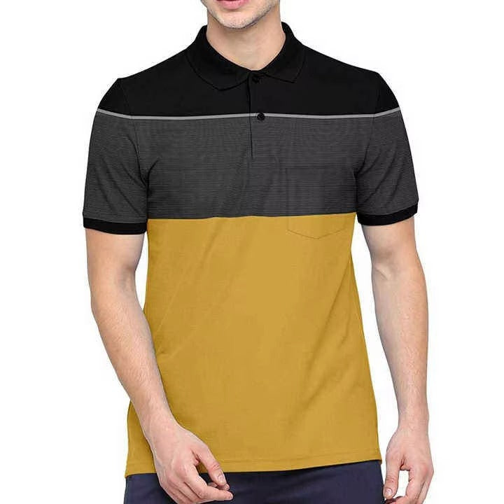 Men's Poly-Cotton Short Sleeve Polo Shirt