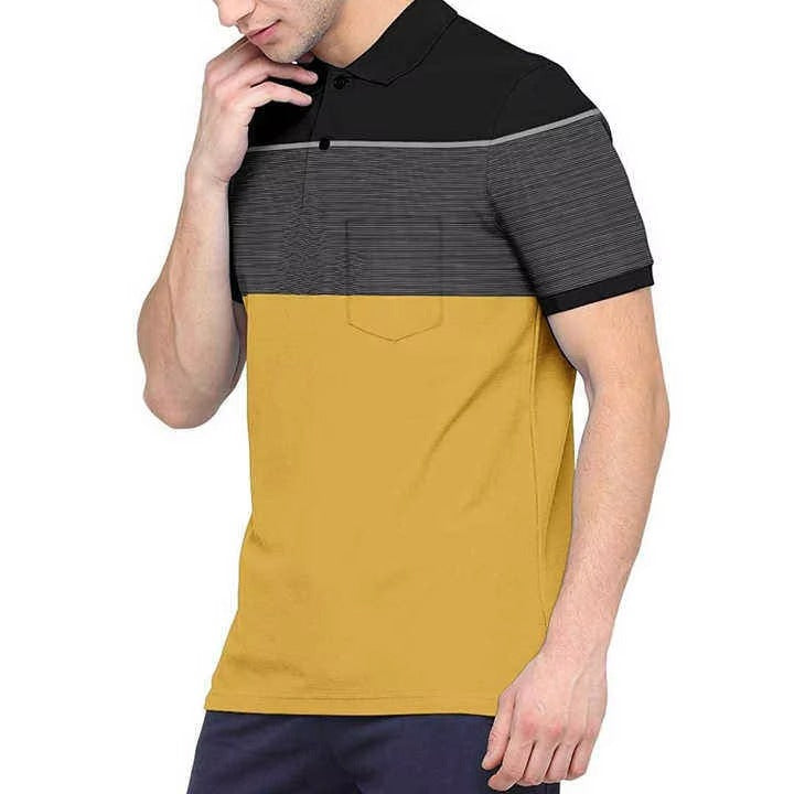 Men's Poly-Cotton Short Sleeve Polo Shirt