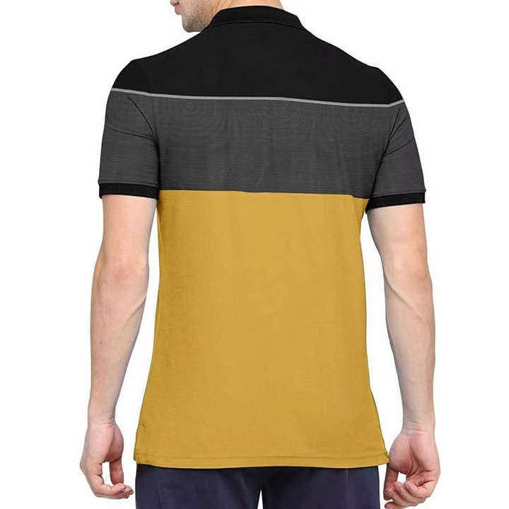 Men's Poly-Cotton Short Sleeve Polo Shirt