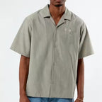 Men's Striped Short Sleeve Shirt
