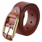 Casual Cowhide and PU Leather Belt