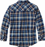 Men's Long Sleeve Plaid Flannel Shirt - Gunsmoke Plaid