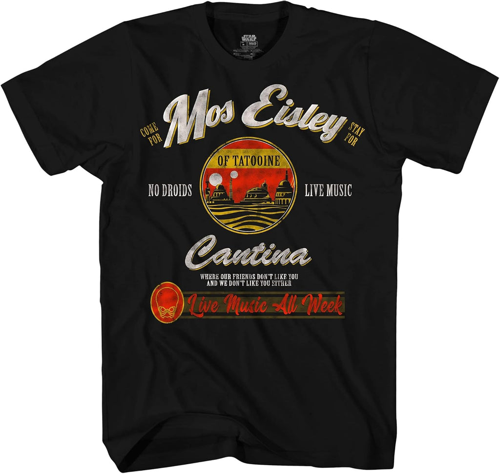 Mos Eisley Cantina Graphic T-Shirt - Black
