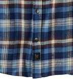 Men's Long Sleeve Plaid Flannel Shirt - Gunsmoke Plaid